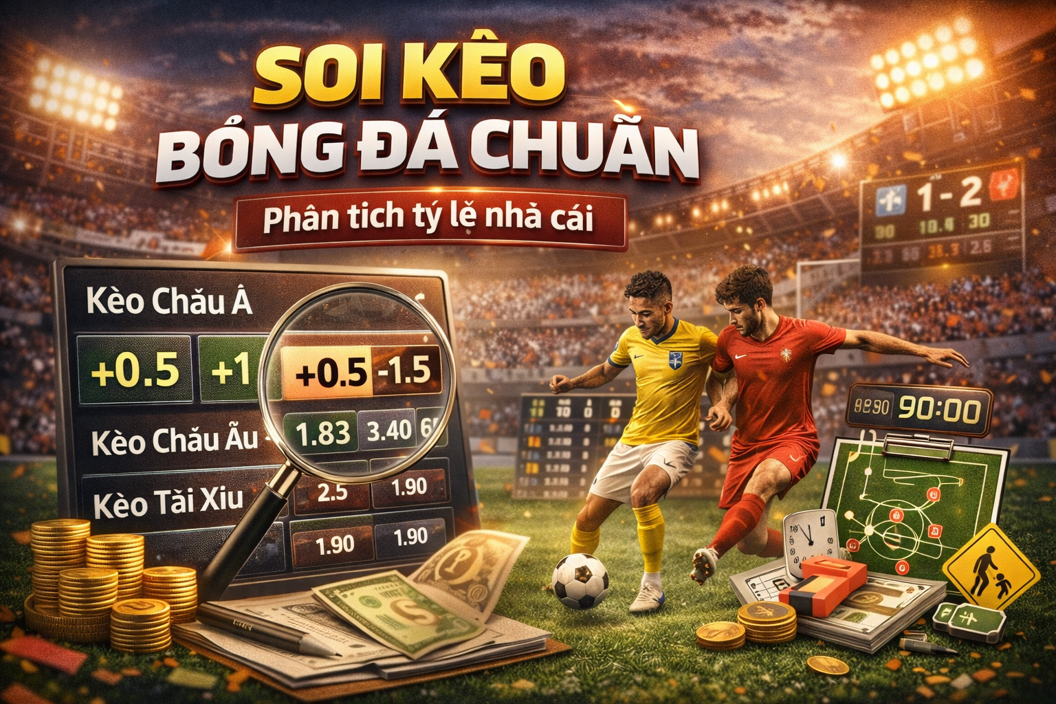 Phân tích kèo bóng đá chi tiết