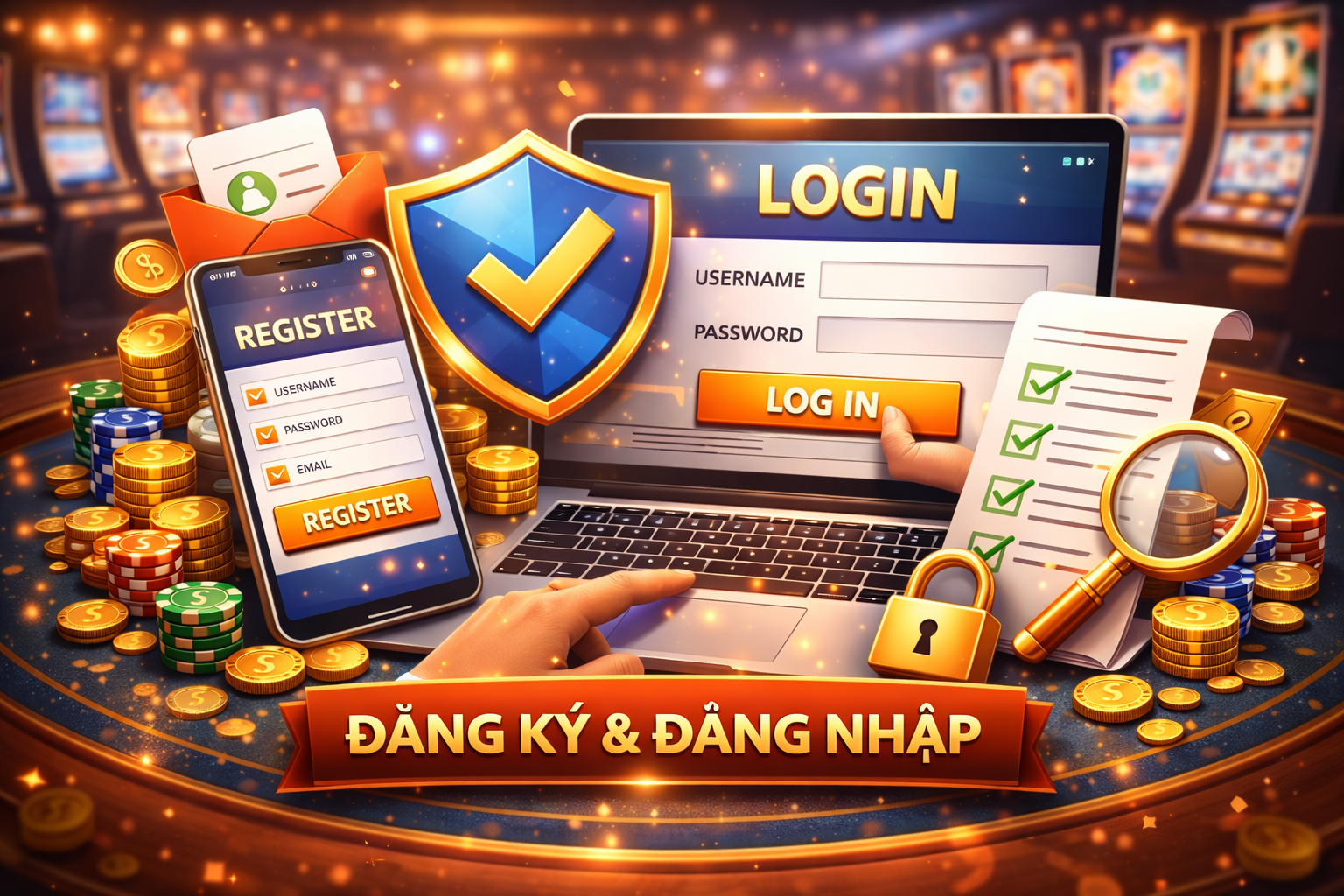 Tạo tài khoản cho người mới