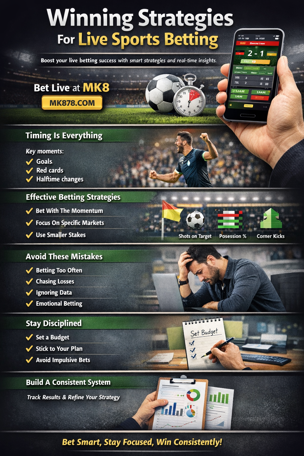 Winning Strategies For Live Sports Betting